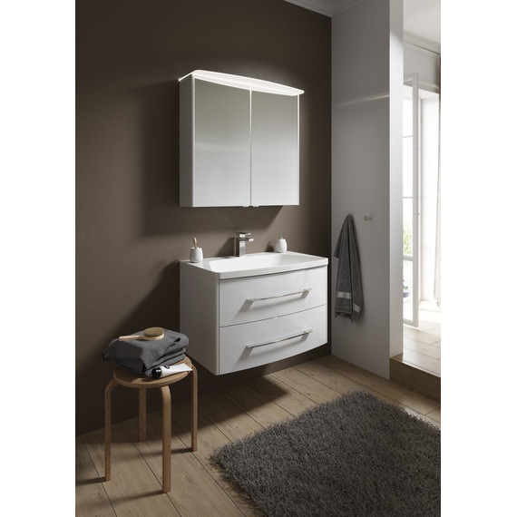 Зеркало-шкаф Aqwella Neringa 80 см NER0408 - фото 5