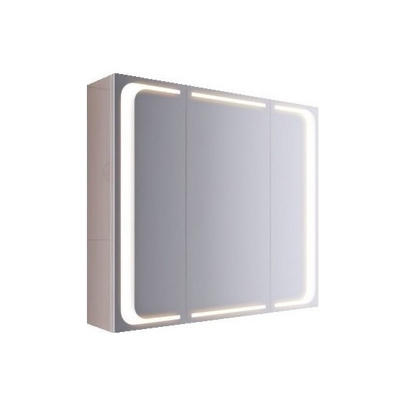 Зеркало-шкаф Aqwella Milan 80 см Mil.04.08 - фото 