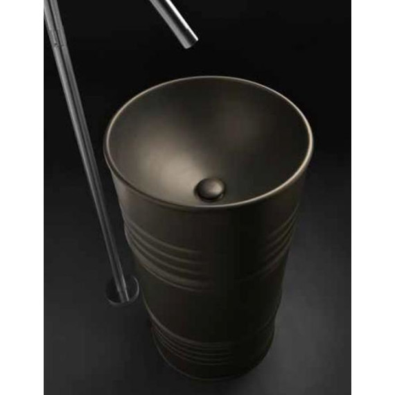 Раковина отдельностоящая Kerasan Artwork Barrel 45 см 4742K01 - фото 9