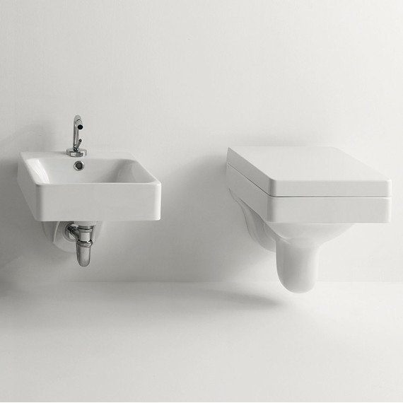 Биде подвесное Kerasan Cento 352401*1 - фото, картинка 4 Биде подвесное Kerasan Cento 352401*1 - фото 4