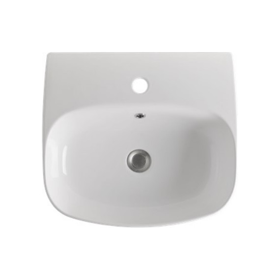 Раковина подвесная Kerasan Nolita 50 см 534001*1 - фото, картинка 3 Раковина подвесная Kerasan Nolita 50 см 534001*1 - фото 3