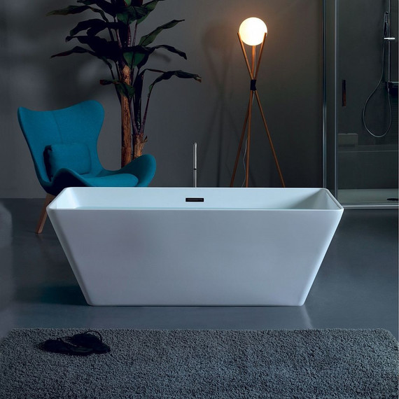 Ванна отдельностоящая Kerasan Ego 160х70 см 743101 - фото 3