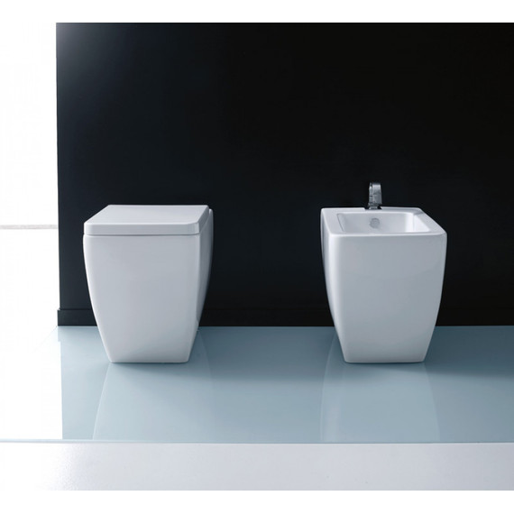 Унитаз приставной Kerasan Ego 321601, глубина 530 - фото 2