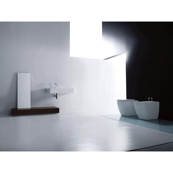 Унитаз приставной Kerasan Ego 321601, глубина 530 - фото 4