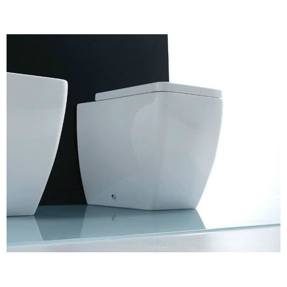 Унитаз приставной Kerasan Ego 321601, глубина 530 - фото 5