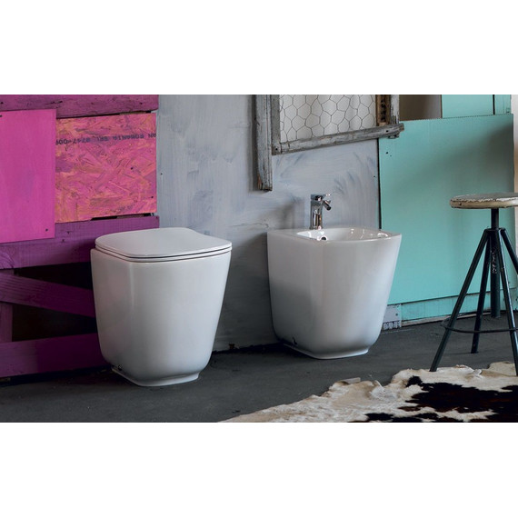 Биде напольное Kerasan Tribeca 512001*1 - фото 4