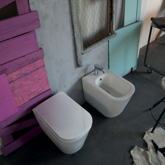 Биде напольное Kerasan Tribeca 512001*1 - фото 5