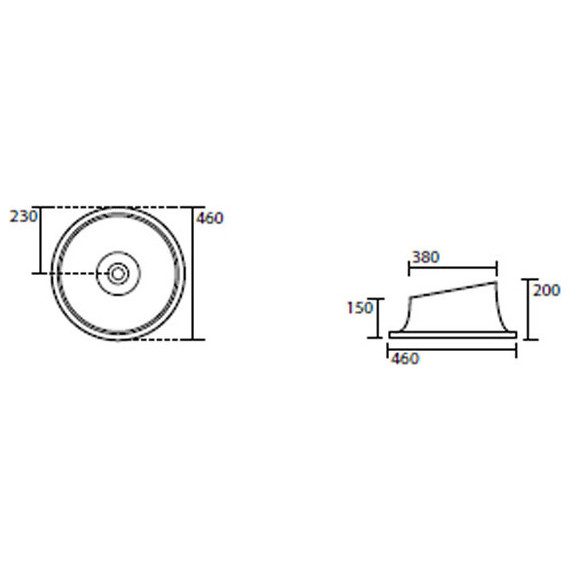 Раковина-чаша Kerasan Ciotola 45 см 430501 - фото 3