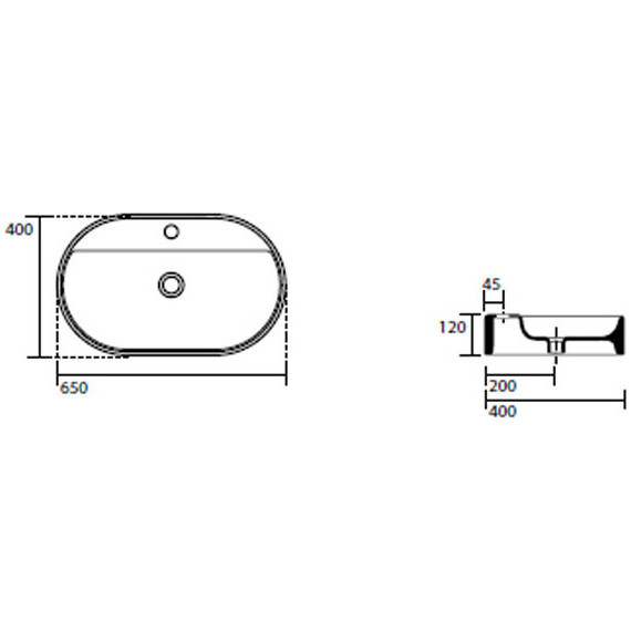 Раковина-чаша Kerasan Ciotola 65 см 028501*1 - фото 4