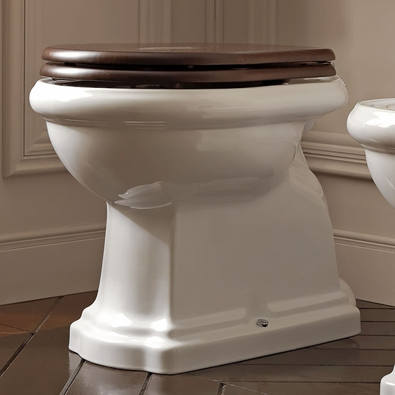 Унитаз приставной слив горизонтальный Kerasan Retro 101101 - фото 3