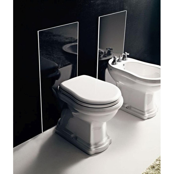 Унитаз приставной слив горизонтальный Kerasan Retro 101101 - фото 4