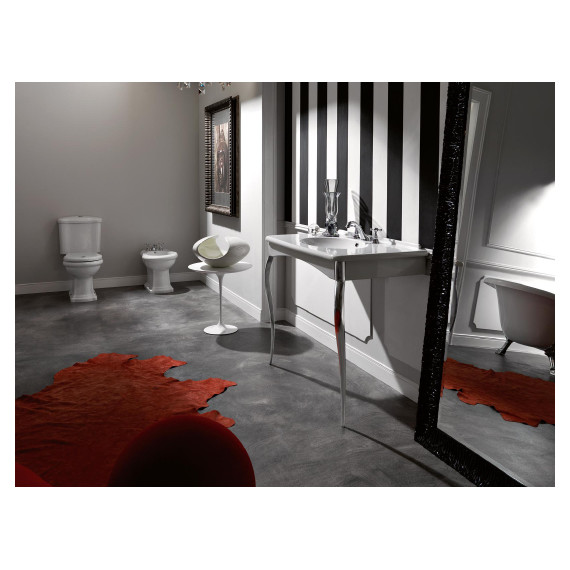 Унитаз-компакт слив горизонтальный Kerasan Retro (101301+108101+750990 Geberit+760390cr) - фото, картинка 5 Унитаз-компакт слив горизонтальный Kerasan Retro (101301+108101+750990 Geberit+760390cr) - фото 5