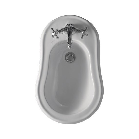 Биде напольное Kerasan Retro 102001*1 - фото, картинка 3 Биде напольное Kerasan Retro 102001*1 - фото 3