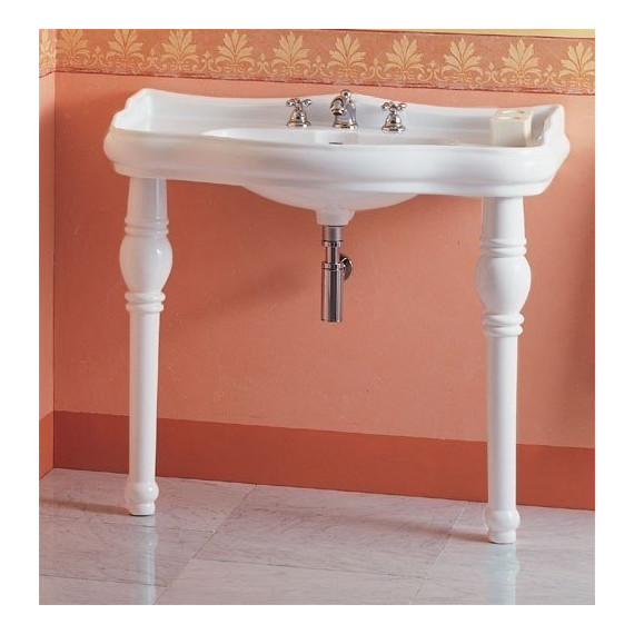 Раковина на ножках Kerasan Retro 100 см 105001*1 - фото 4