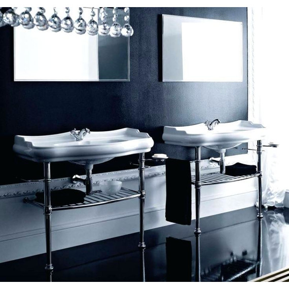 Раковина с консолью Kerasan Retro 100 см 105001*1 - фото, картинка 4 Раковина с консолью Kerasan Retro 100 см 105001*1 - фото 4