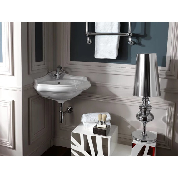 Раковина угловая Kerasan Retro 41 см 103201*1 - фото, картинка 2 Раковина угловая Kerasan Retro 41 см 103201*1 - фото 2