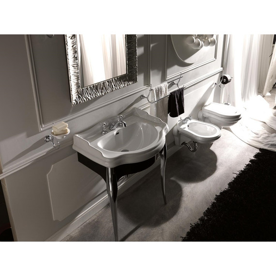 Раковина с консолью Kerasan Retro 75 см 104701*1 - фото, картинка 3 Раковина с консолью Kerasan Retro 75 см 104701*1 - фото 3