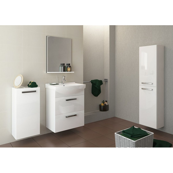 Зеркало Cersanit Melar 50 см LU-MEL, белый - фото, картинка 5 Зеркало Cersanit Melar 50 см LU-MEL, белый - фото 5