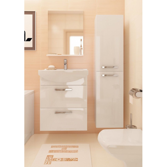 Зеркало Cersanit Melar 50 см LU-MEL, белый - фото, картинка 6 Зеркало Cersanit Melar 50 см LU-MEL, белый - фото 6