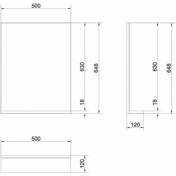 Зеркало Cersanit Melar 50 см LU-MEL, белый - фото, картинка 7 Зеркало Cersanit Melar 50 см LU-MEL, белый - фото 7