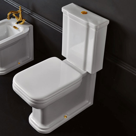 Унитаз-компакт Kerasan Waldorf (411701+418101+750990 Geberit+760390cr) - фото, картинка 5 Унитаз-компакт Kerasan Waldorf (411701+418101+750990 Geberit+760390cr) - фото 5