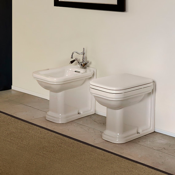 Унитаз приставной Kerasan Waldorf 411801bi - фото 3