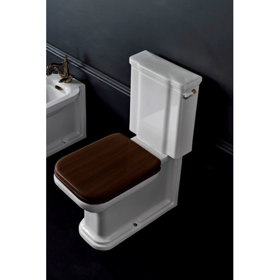 Унитаз-компакт Kerasan Waldorf (411701+417901bi+756990+760390cr) - фото 6