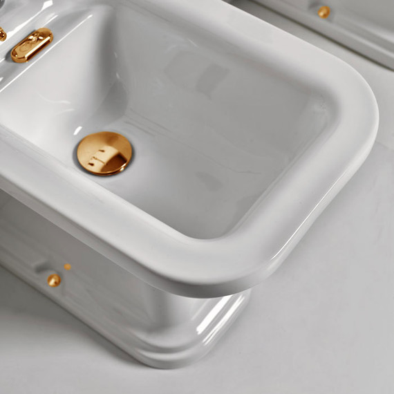 Биде напольное Kerasan Waldorf 4121K1bi/cr*1 - фото, картинка 5 Биде напольное Kerasan Waldorf 4121K1bi/cr*1 - фото 5