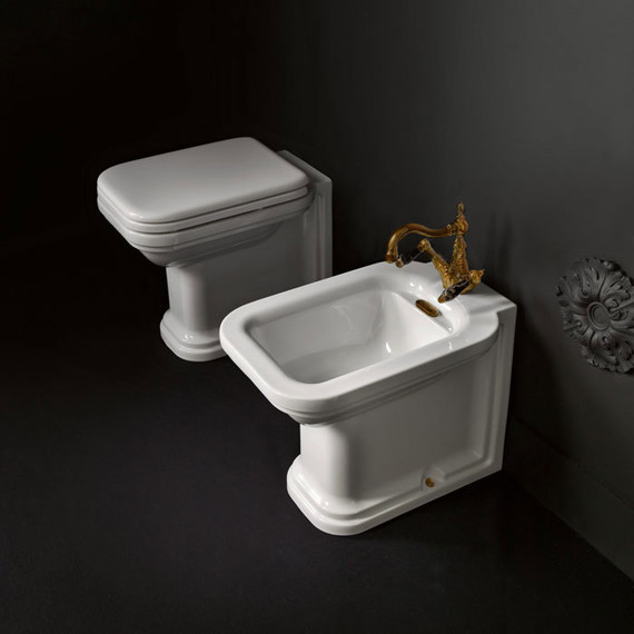 Биде напольное Kerasan Waldorf 4121K1bi/cr*1 - фото, картинка 8 Биде напольное Kerasan Waldorf 4121K1bi/cr*1 - фото 8