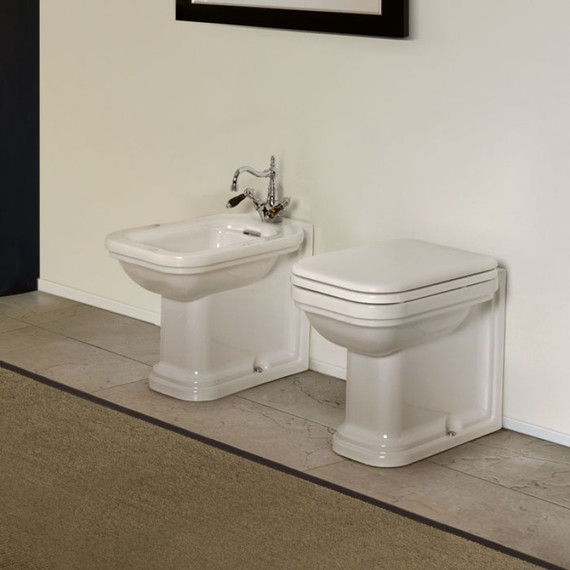 Биде напольное Kerasan Waldorf 4121K1bi/cr*1 - фото, картинка 9 Биде напольное Kerasan Waldorf 4121K1bi/cr*1 - фото 9