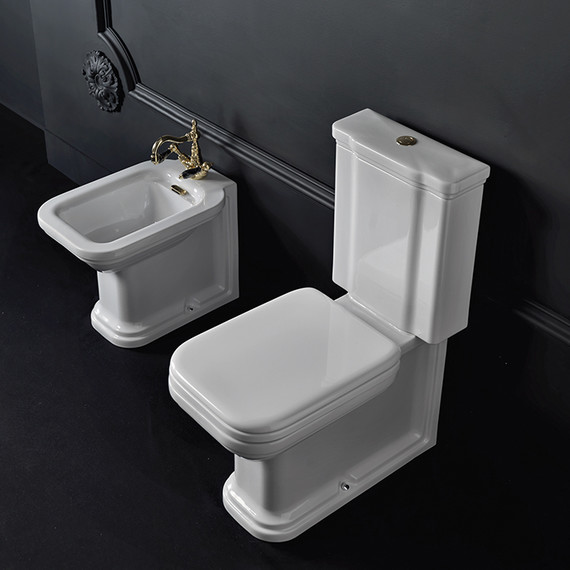 Унитаз-компакт Kerasan Waldorf (411701+418101+750990 Geberit+760390cr) - фото, картинка 8 Унитаз-компакт Kerasan Waldorf (411701+418101+750990 Geberit+760390cr) - фото 8