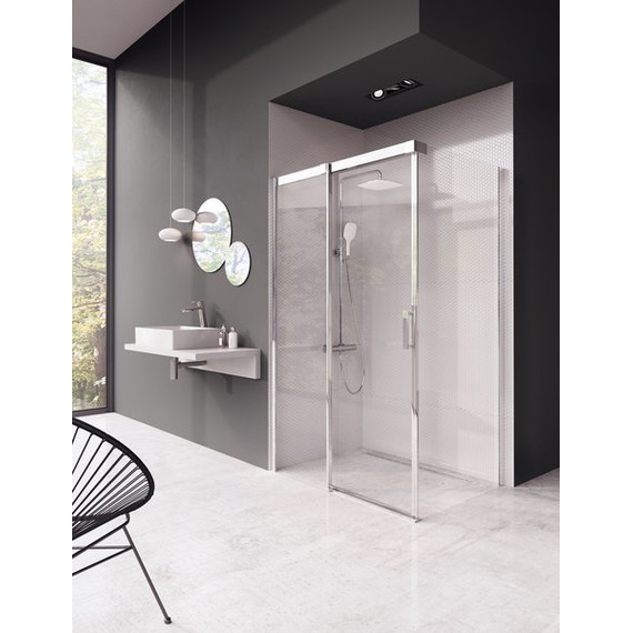 Душевое ограждение Ravak Matrix MSDPS 110х80 см 0WLD4100Z1 L белый/прозрачное - фото 5