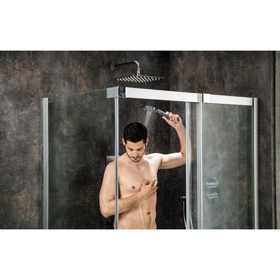 Душевое ограждение Ravak Matrix MSDPS 100х80 см 0WPA4100Z1 R белый/прозрачное - фото 10