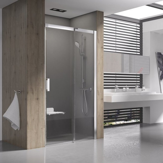 Душевая дверь Ravak Matrix MSD2 120 см 0WPG0100Z1 R белый/прозрачное - фото 3