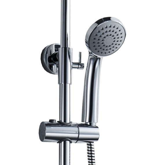 Душевая стойка BRAVAT OPAL F6125183CP-A3-RUS (d 245) - фото, картинка 3 Душевая стойка BRAVAT OPAL F6125183CP-A3-RUS (d 245) - фото 3