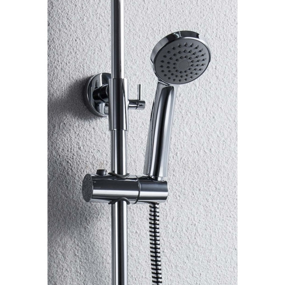 Душевая стойка BRAVAT OPAL R F9125183CP-A2-RUS - фото, картинка 5 Душевая стойка BRAVAT OPAL R F9125183CP-A2-RUS - фото 5