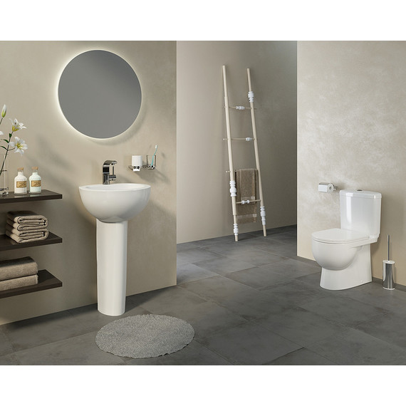 Унитаз-компакт Sanita Luxe Art Luxe WC.CC/Art/2-DM/WHT.G/S1 с крышкой микролифт - фото 8