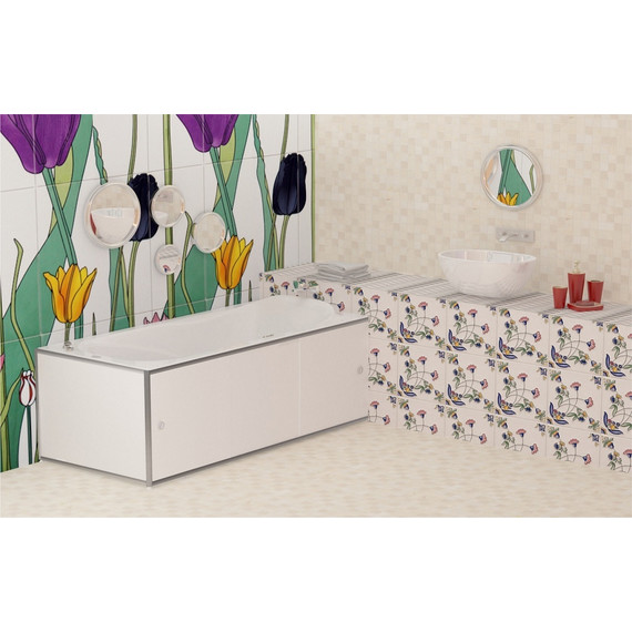 Фронтальная панель для ванны Метакам Премиум А 170 см (Подрезаемая) - фото, картинка 2 Фронтальная панель для ванны Метакам Премиум А 170 см (Подрезаемая) - фото 2