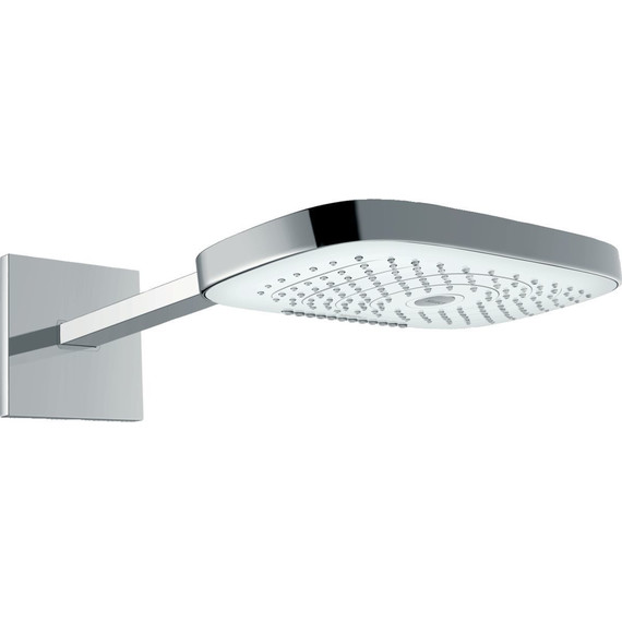 Верхний душ Hansgrohe Raindance Select E 300 3jet 26468400, латунь, белый/хром - фото 