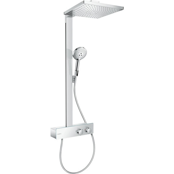 Душевая стойка с термостатом Hansgrohe Raindance E 300 1jet Showerpipe 350 ST 27361000 - фото 