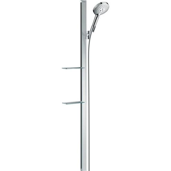 Душевой гарнитур Hansgrohe Raindance Select S 120 3jet 27646400, белый/хром - фото 