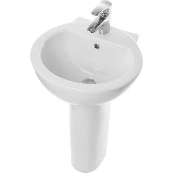 Умывальник Sanita Luxe Art Luxe 50 см WB.PD/Art/50-C/WHT.G/S1 - фото, картинка 3 Умывальник Sanita Luxe Art Luxe 50 см WB.PD/Art/50-C/WHT.G/S1 - фото 3