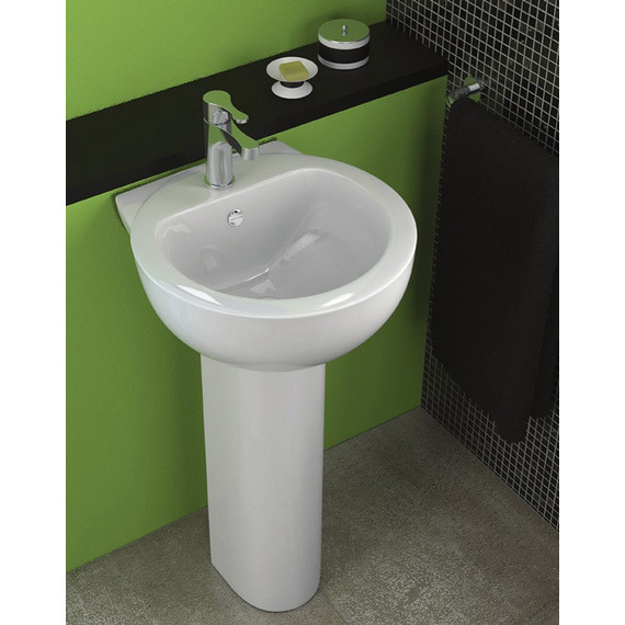 Умывальник Sanita Luxe Art Luxe 50 см WB.PD/Art/50-C/WHT.G/S1 - фото, картинка 5 Умывальник Sanita Luxe Art Luxe 50 см WB.PD/Art/50-C/WHT.G/S1 - фото 5