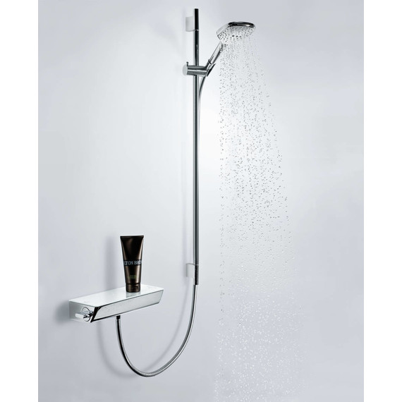 Смеситель для душа с термостатом Hansgrohe Ecostat Select 13161400, белый/хром - фото 2