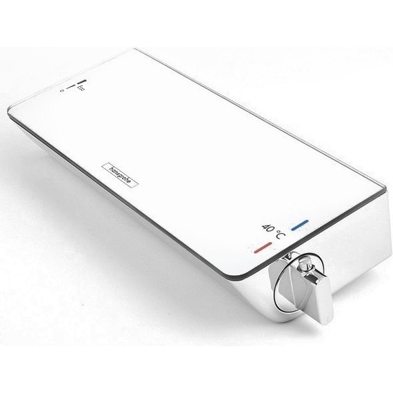 Смеситель для душа с термостатом Hansgrohe Ecostat Select 13161400, белый/хром - фото 4