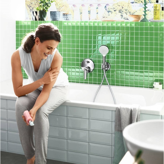 Смеситель для ванны Hansgrohe Novus 71045000 - фото, картинка 6 Смеситель для ванны Hansgrohe Novus 71045000 - фото 6
