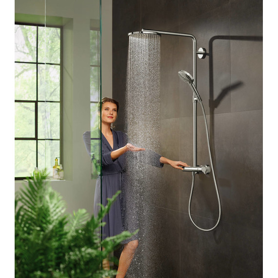 Душевая стойка с термостатом Hansgrohe Raindance Select S Showerpipe 240 1jet 27633000 - фото 10