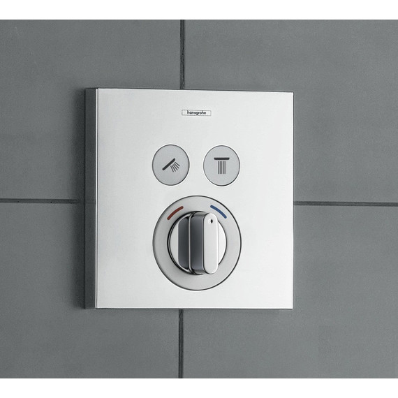 Смеситель для душа с термостатом Hansgrohe Shower Select 15768000 - фото 2