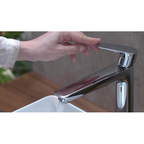 Смеситель для раковины высокий Hansgrohe Talis E 240 71717000 - фото, картинка 7 Смеситель для раковины высокий Hansgrohe Talis E 240 71717000 - фото 7