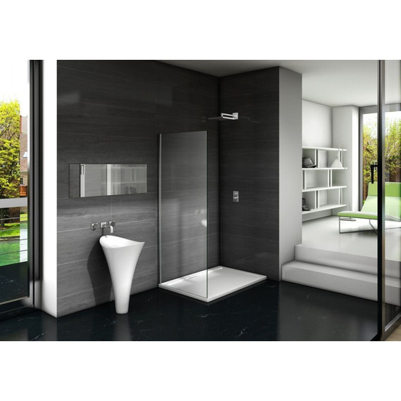 Боковая стенка Bas Galaxy SP-90-C-CH 90 см хром/прозрачное - фото, картинка 6 Боковая стенка Bas Galaxy SP-90-C-CH 90 см хром/прозрачное - фото 6